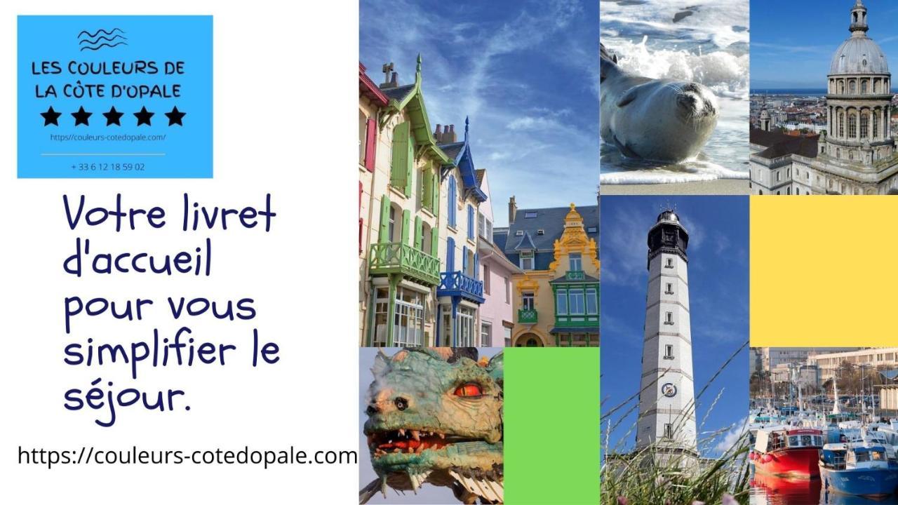Apartament Les Couleurs Du Littoral Boulogne-sur-Mer Zewnętrze zdjęcie